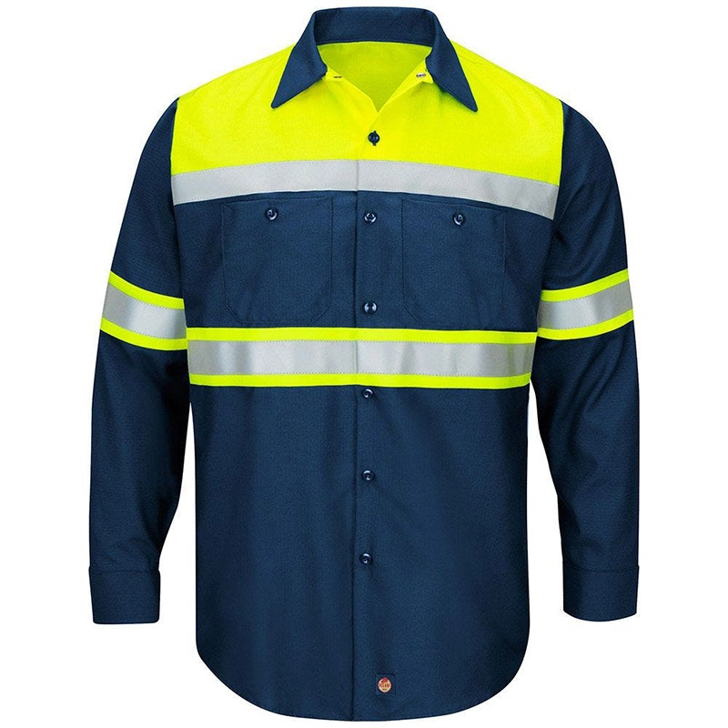 Fr Safety Work Shirt Fire Resistant Anti-Static Shirts for Men Wholesale