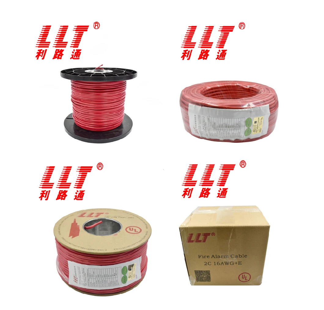 2.5 RM Fire Rated Cable UL Listed Fire Alarm Cable VW-1 Flame Retardant 105&deg; C Fr-PVC Jacket