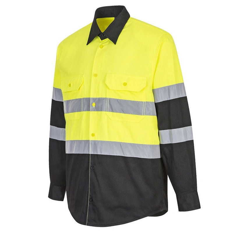 Fr Safety Work Shirt Fire Resistant Anti-Static Shirts for Men Wholesale