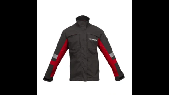 Cotton Customized Workwear Arc-Flash Protection Anti-Acid Meltproof Fr Safety Jacket